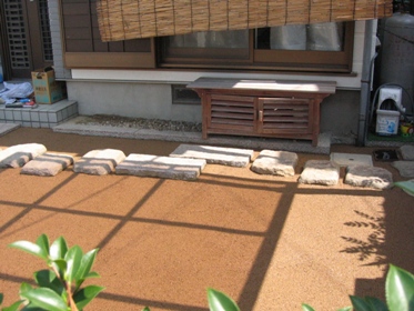 住宅、庭施工例